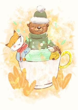 "BAREVNÝ PODZIM V NAŠICH RIÚKÁCH" 1